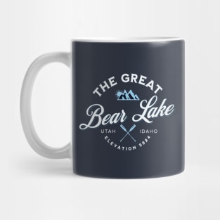 Bear Lake Utah Idaho Elevation 5924 Mug